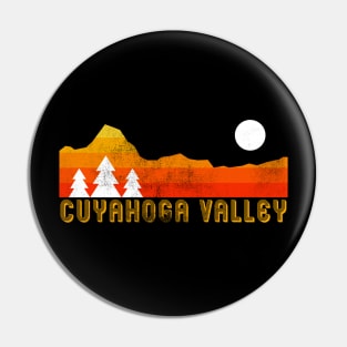 Cuyahoga Valley national park retro vintage Pin