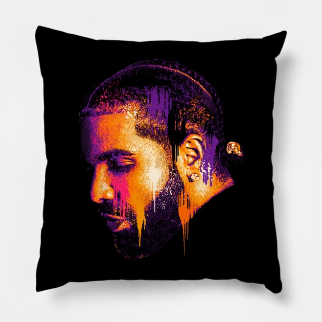 Drake Pillow by lazartemarjun