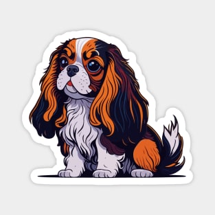 Cavalier King Charles Spaniel Portrait Magnet