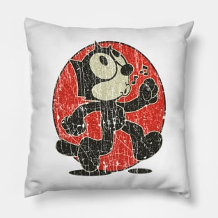 Felix The Cat Keep Walking Pillow