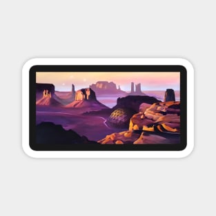 Ghosts of Monument Valley Magnet