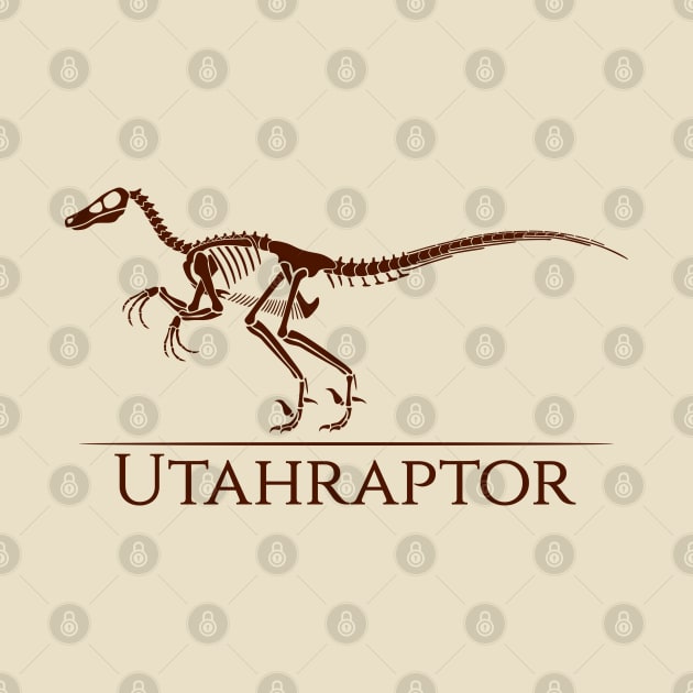 Utahraptor Skeleton by Meca-artwork