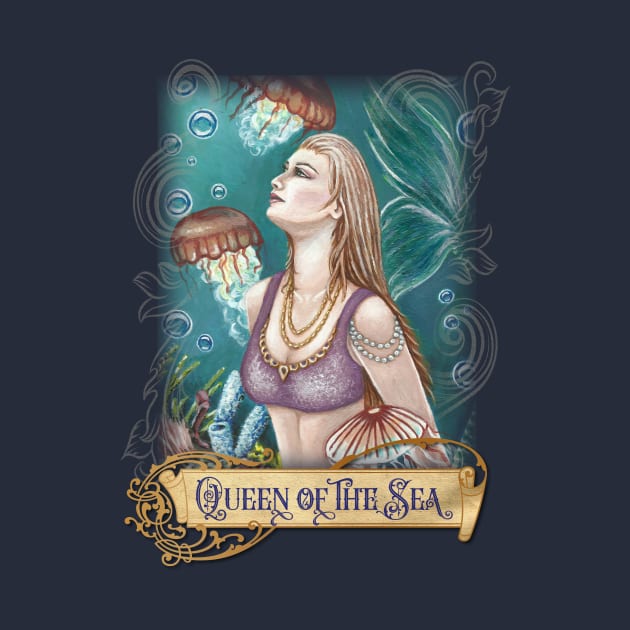 Queen of the Sea by TAS Illustrations and More