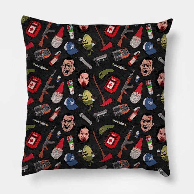 Left 4 dead 2 Pillow by LonelyBunny