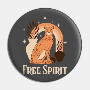 Free Spirit Jaguar Pin