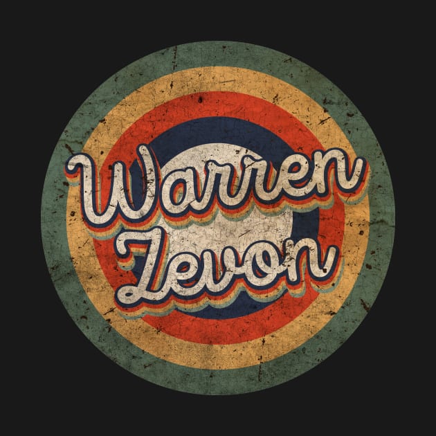 Warren Name Personalized Zevon Vintage Retro 60s 70s Birthday Gift by Romantic Sunset Style