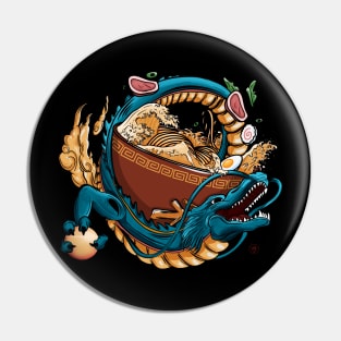 Ramen Dragons wave Pin