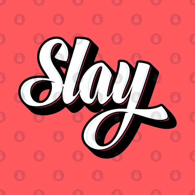 Slay Graffiti Small Logo by BeyondTheDeck