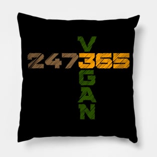 Always Vegan Strong Athlete For The Animals Pillow