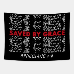 Ephesians 2:8 - Saved By Grace Tapestry