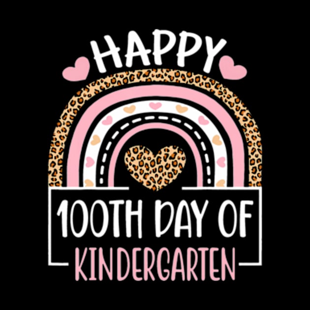 100th Day Of Kindergarten Funny 100 Days Of School Teacher by Cristian Torres