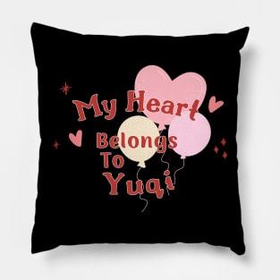 My Heart Belongs To Yuqi (G)I-dle Pillow