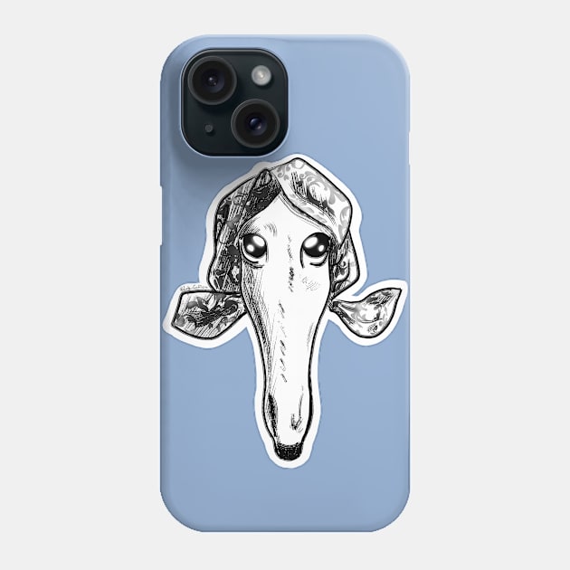 Borzoibushka Phone Case by Lady_Caffiene