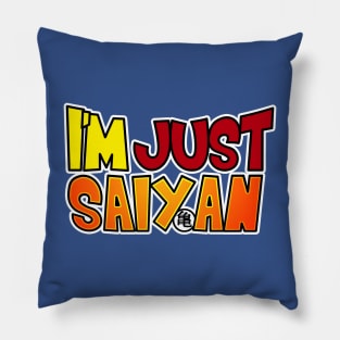 Just Saiyan Pillow