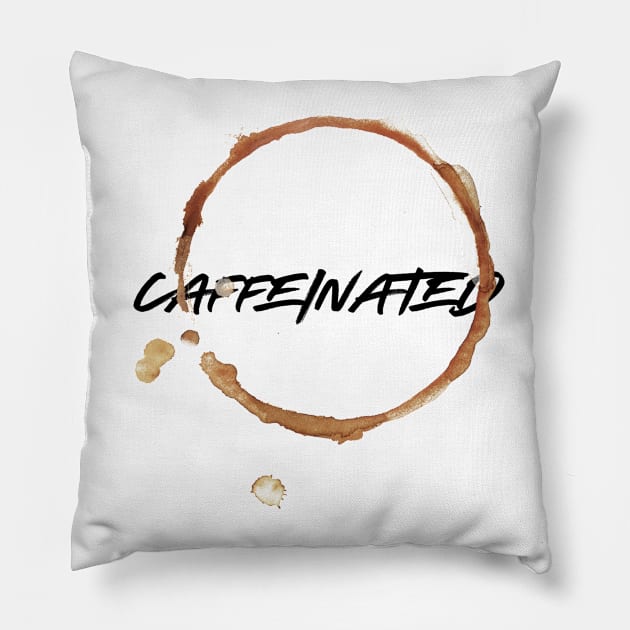 caffeinated Pillow by la chataigne qui vole ⭐⭐⭐⭐⭐