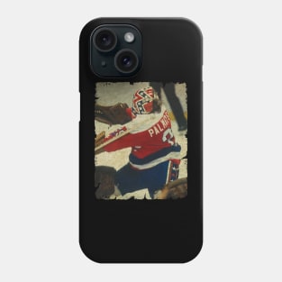 Mike Palmateer, 1980 in Washington Capitals (4.03 GAA) Phone Case