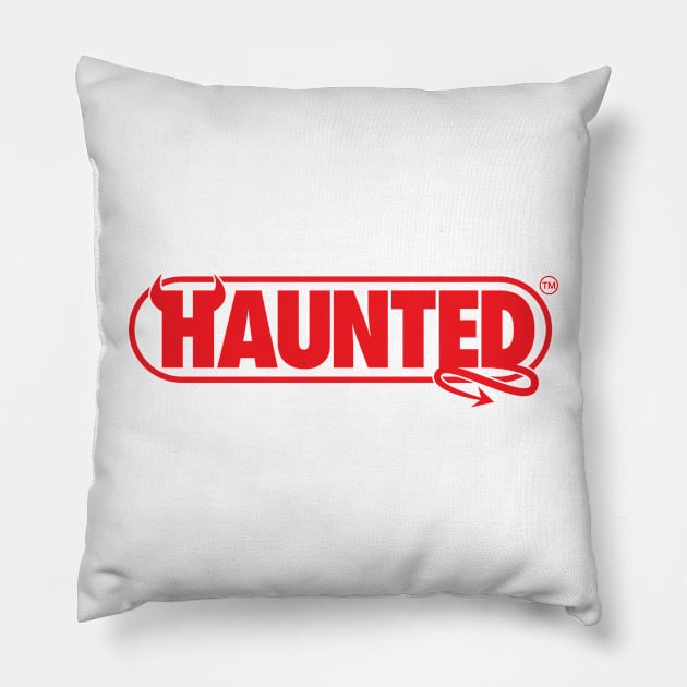 Haunted Old School Pillow by chrisnazario