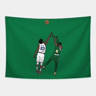 Kyrie Forces Overtime On Christmas Tapestry