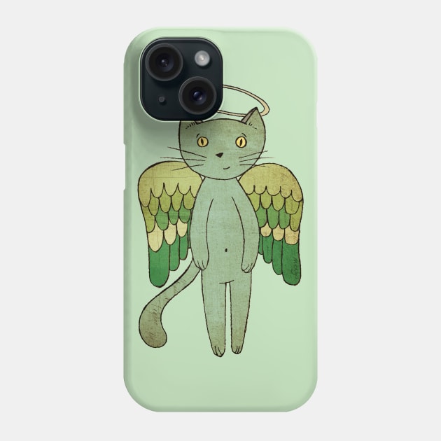 Do good cats go to heaven? Phone Case by micklyn