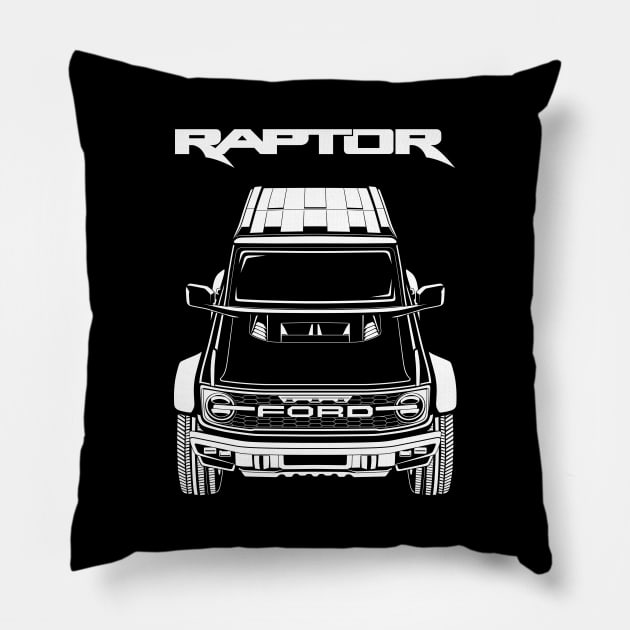 Bronco Raptor Pillow by V8social