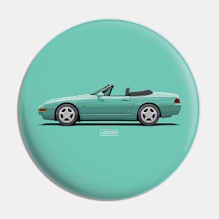 968 Cabriolet Mint Green Pin