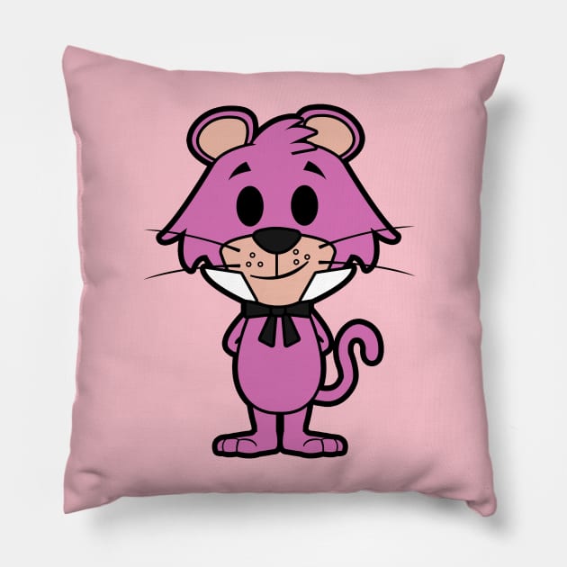 snagglepuss Pillow by nataliawinyoto