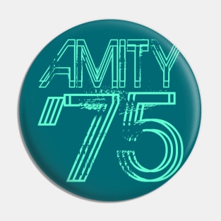 Amity '75 Blue Origins Pin