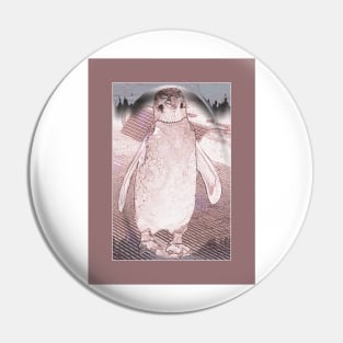 pink penguin Pin