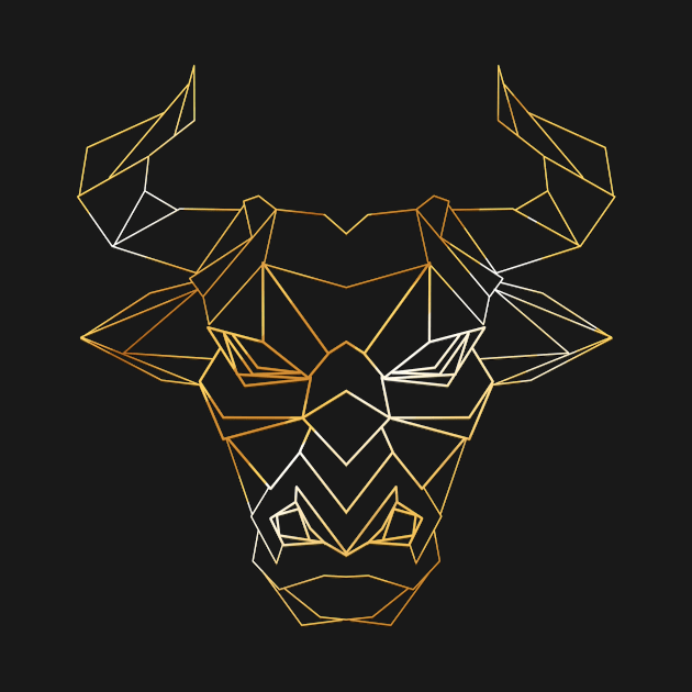 Bull Riding Head Rodeo Rider Cowboy Low Poly by ChrisselDesigns