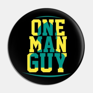 One man guy Pin