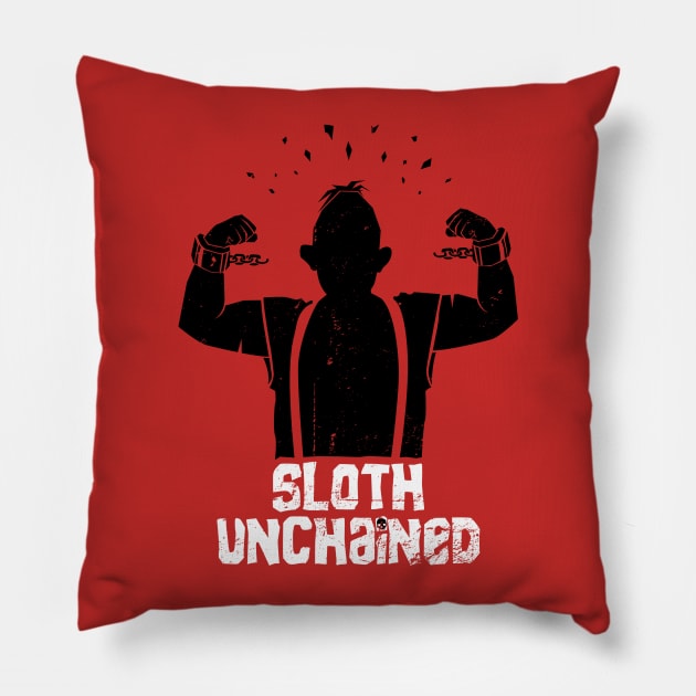 Sloth Unchained Pillow by Moysche