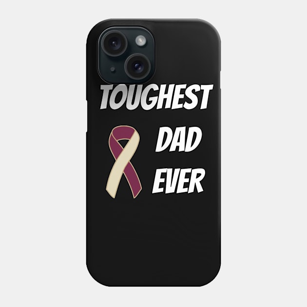 Head And Neck Cancer Dad Phone Case by mikevdv2001