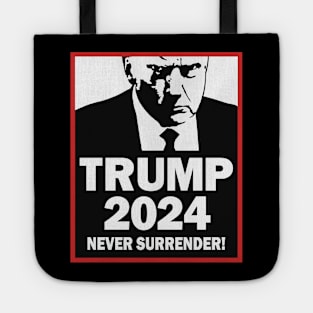 Trump 2024 Never Surrender Tote