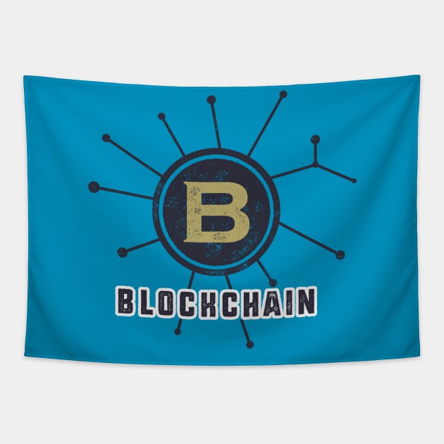 Blockchain Tapestry by CryptoTextile