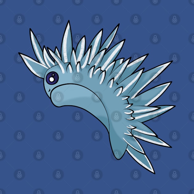 Cute Sea Slug: Frosti by Kaiko's Kreations