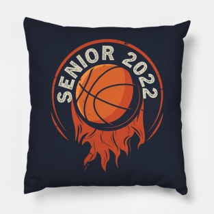 Class of 2022 Basketball Senior Shirt Senior 2022 Basketball Pillow