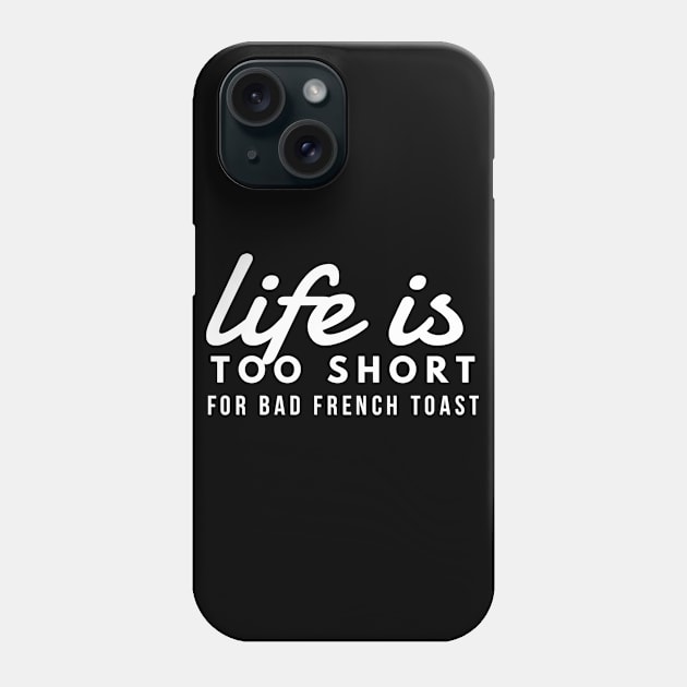 French Toast Lover Diner Restaurant Cook Funny Food Shirt Phone Case by twizzler3b