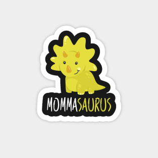 Cute Mamasaurus Apparel: Funny Dinosaur GIfts for Mom Magnet