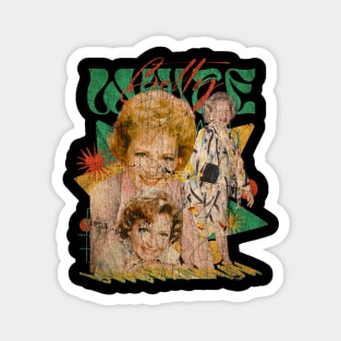 VINTAGE POP RETRO -BettyWhite - STYLE 70S Magnet