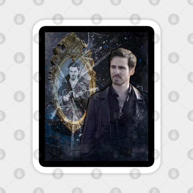 OUAT - Shattered - Killian Jones - Hook Magnet by vickytoriaq