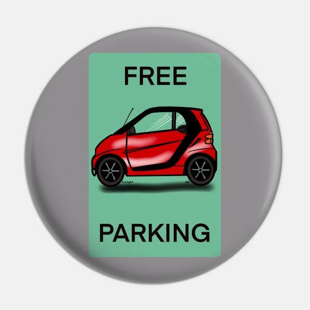 Smart Parking Pin by Popoffthepage