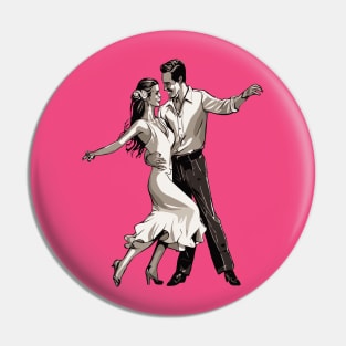 Couple Dancing Happy Vibe Pin