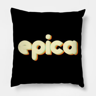 vintage color epica Pillow