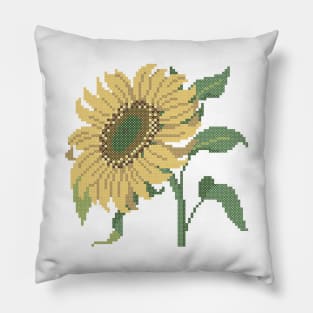 Kansas State Flower Sunflower Pillow