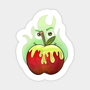 Toxic Cute Apple Magnet