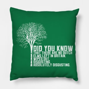 Alan Partridge Dutch Elm Did You Know Quote Pillow