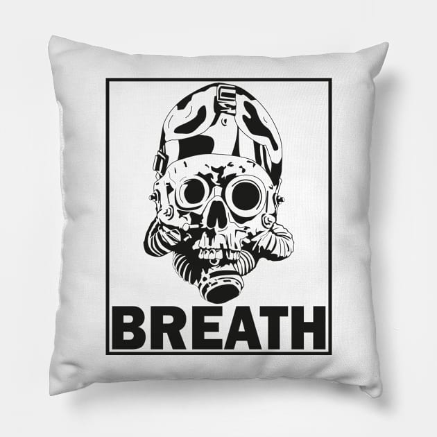Forgot It - Breath It Collection Pillow by jpcopt