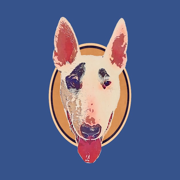 Sweet Bull Terrier by FurryBallBunny