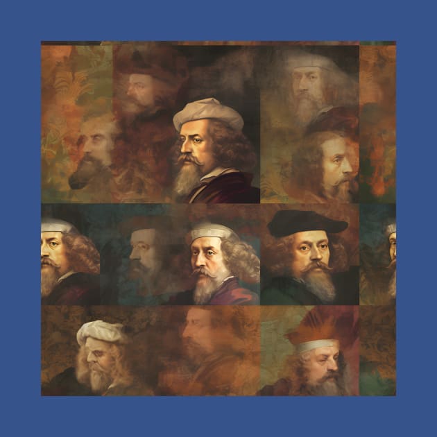 Rembrandt Paintings Mashup by Grassroots Green