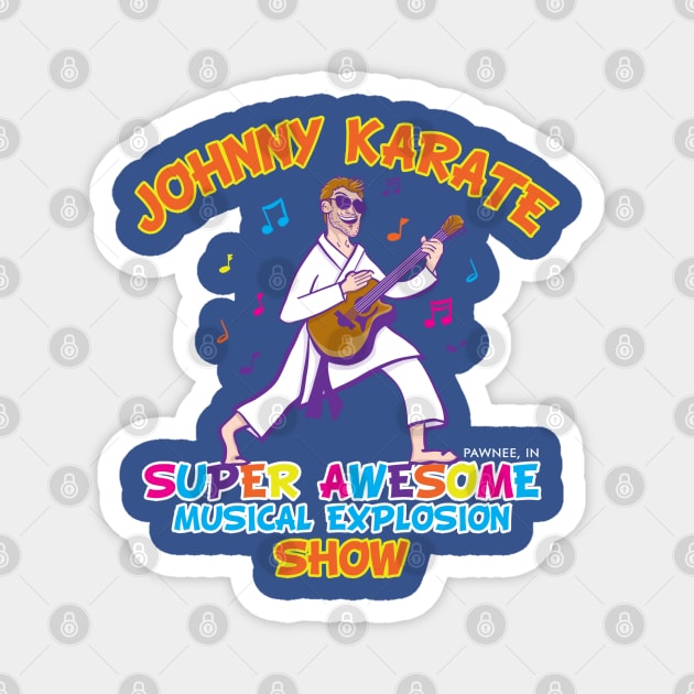 Super Awesome Musical Explosion Show Magnet by DoodleHeadDee